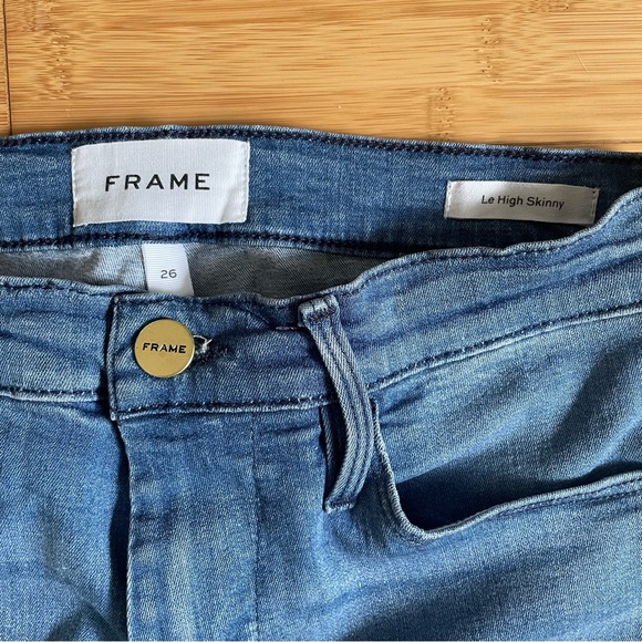 Frame Denim Le High Skinny Jeans - Picture 4 of 12
